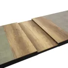 Masă extensibilă 303 cm din aluminiu cu blat HPL - Righello Viadurini