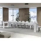 Masa extensibila pana la 440 cm in Microparticule de Lemn Made in Italy - Arbor Viadurini