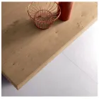 Masă extensibilă cu extensie centrală din lemn furniruit - Aperol Viadurini