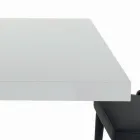 Masa extensibila cu deschidere centrala si margine rabatabila Made in Italy - dalmata Viadurini