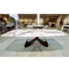 Masă extensibilă de la 180 la 260 cm din piatră sinterizată Gres cu finisaj Pandora - Orion Viadurini