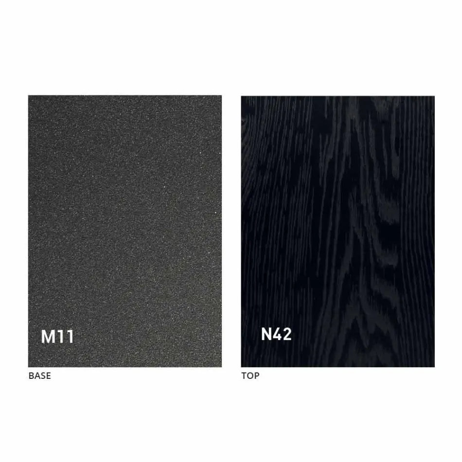 Masă extensibilă din lemn și metal până la 280 cm - Gallotto Viadurini