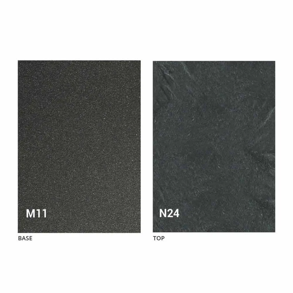 Masă extensibilă din lemn și metal până la 280 cm - Gallotto Viadurini