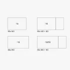 Masa de living extensibila din melaminata Made in Italy - Ondine Viadurini