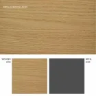 Masă extensibilă cu vârf de stejar Daryl, realizată în Italia Viadurini