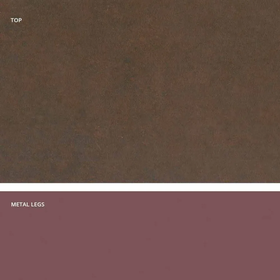 Masă de proiectare din sticlă ceramică extensibilă realizată în Italia, Dionigi Viadurini