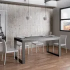 Masa Extensibila de Design Modern din Lemn Melaminat - Badesi Viadurini