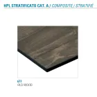 Masa extensibila pana la 180 cm rotunda laminat Hpl Made in Italy - Bastiano Viadurini