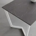 Masa extensibila pana la 238 cm din metal si Hpl Made in Italy - Pablito Viadurini