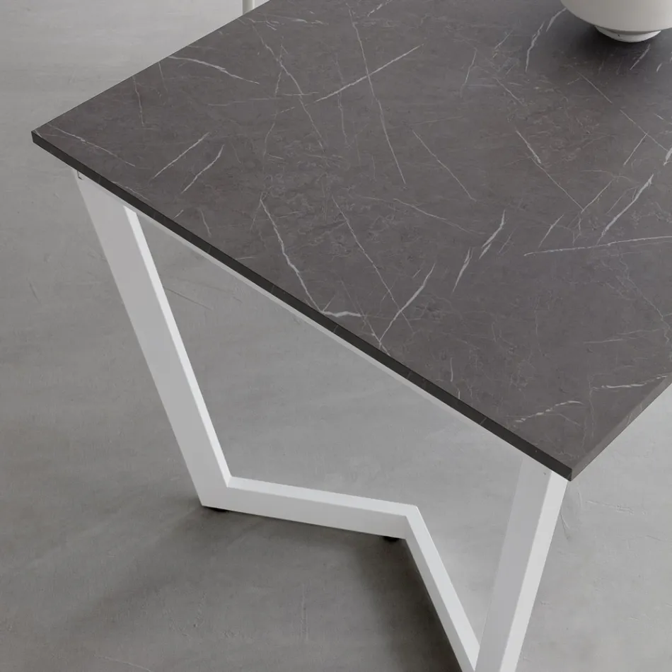 Masa extensibila pana la 238 cm din metal si Hpl Made in Italy - Pablito Viadurini