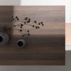 Masa extensibila Pana la 238 cm Moka Metal si Hpl Made in Italy - Pablito Viadurini