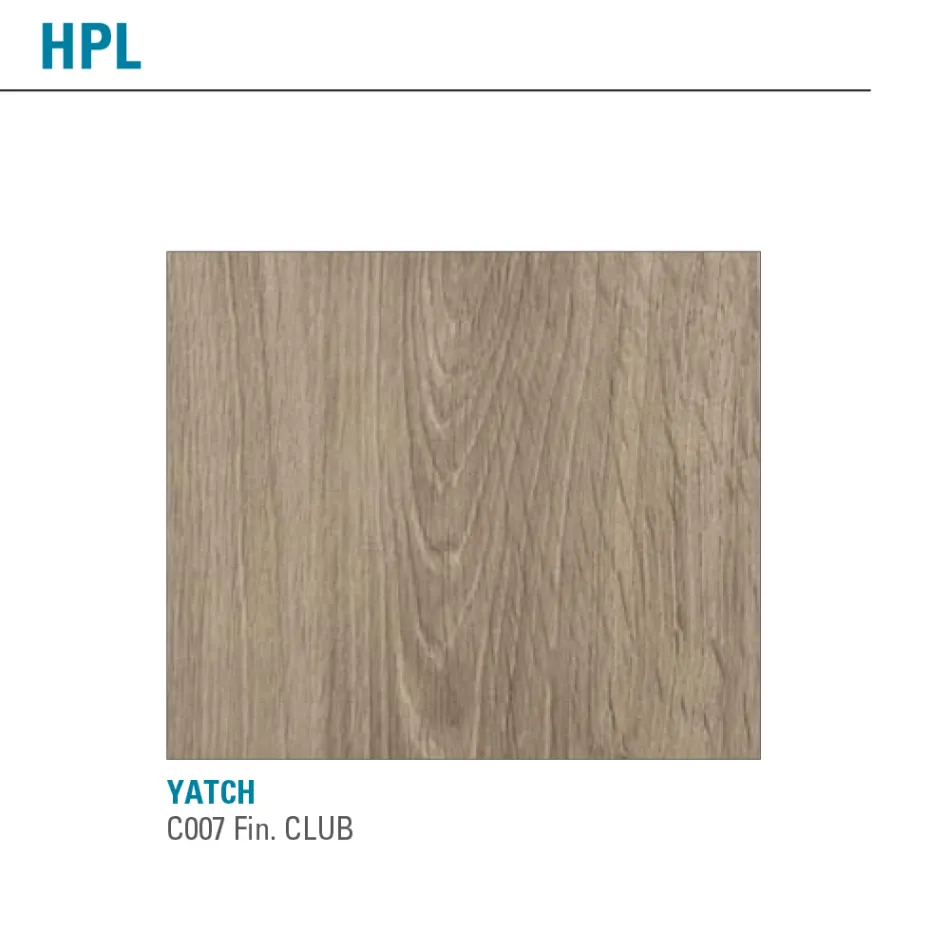 Masa extensibila Pana la 238 cm Moka Metal si Hpl Made in Italy - Pablito Viadurini