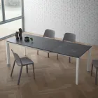 Masa extensibila pana la 240 cm Blat din Laminam Made in Italy - Filiberto Viadurini