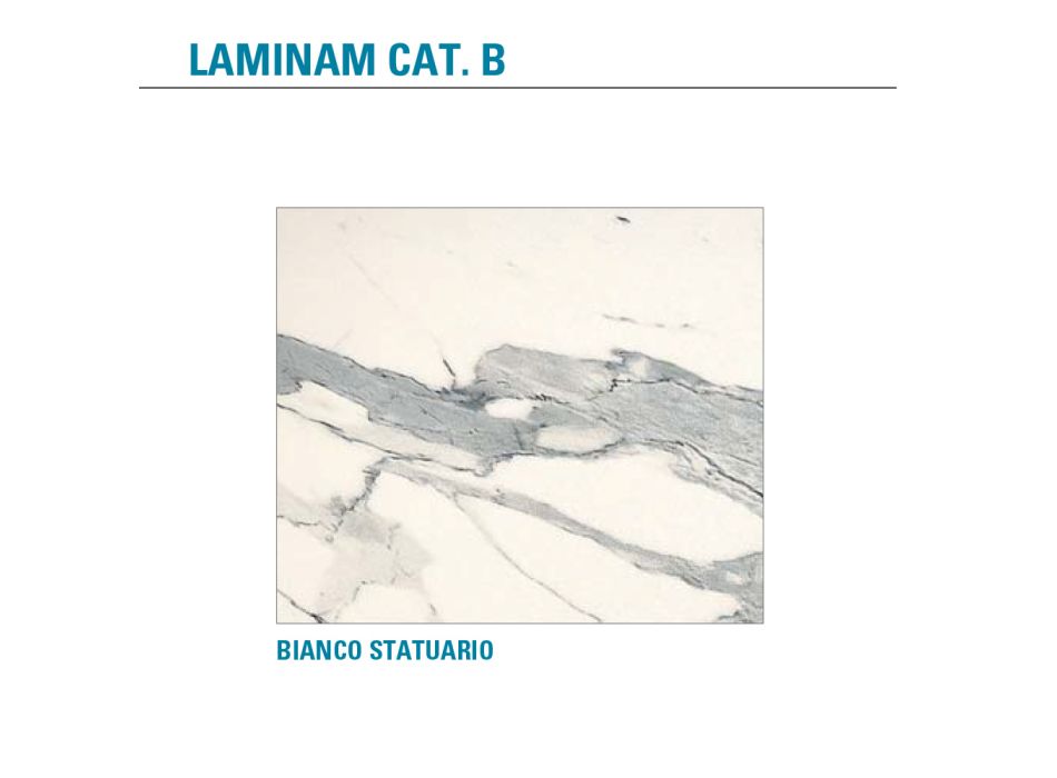 Masa extensibila Pana la 240 cm Blat din Laminam Made in Italy - Filiberto Viadurini