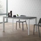 Masa extensibila pana la 240 cm Blat din Laminam Made in Italy - Filiberto Viadurini