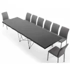 Masa extensibila pana la 300 cm din lemn furniruit Made in Italy – Ezzellino Viadurini