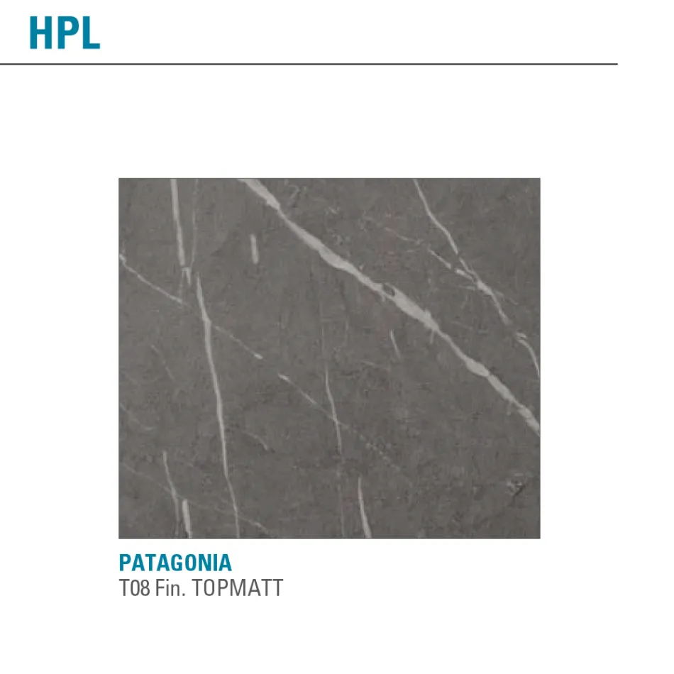 Masa extensibila pana la 334 cm din Aluminiu si Hpl Made in Italy - Filiberto Viadurini