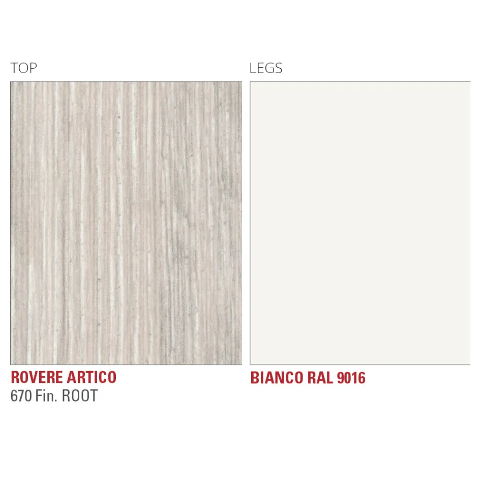 Masa extensibila pana la 240 cm cu blat HPL Made in Italy - Fantastic Viadurini