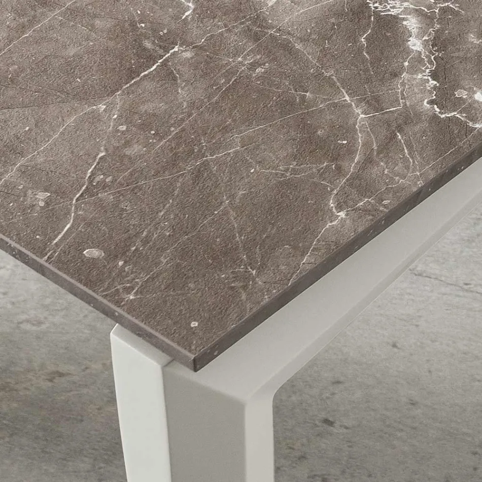 Masa extensibila pana la 240 cm cu blat HPL Made in Italy - Fantastic Viadurini