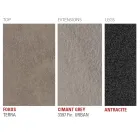 Masa extensibila pana la 240 cm cu blat Laminam Made in Italy - Malteza Viadurini