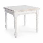 Masă extensibilă Până la 240 cm în lemn de mango și MDF Homemotion - Tongo Viadurini