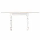 Masă extensibilă Până la 240 cm în lemn de mango și MDF Homemotion - Tongo Viadurini