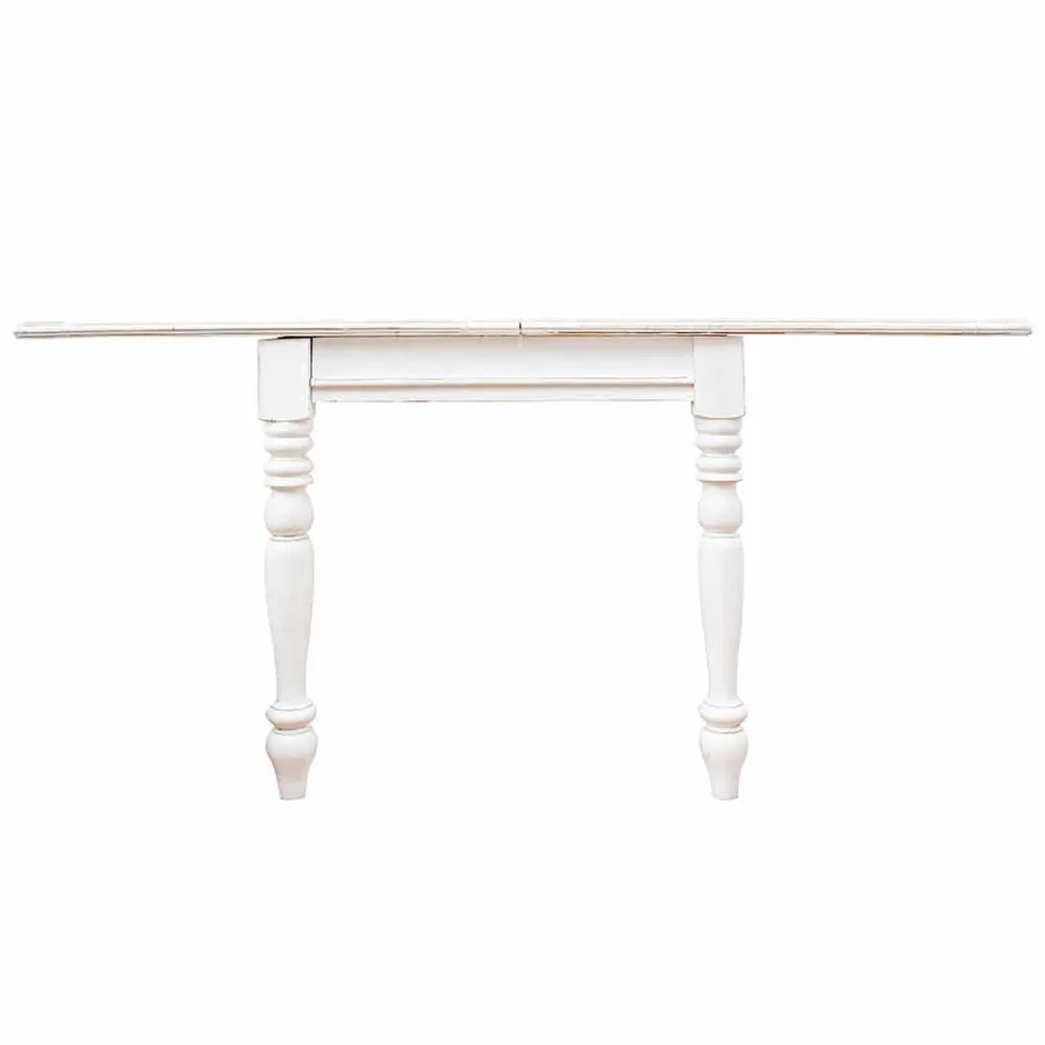 Masă extensibilă Până la 240 cm în lemn de mango și MDF Homemotion - Tongo Viadurini