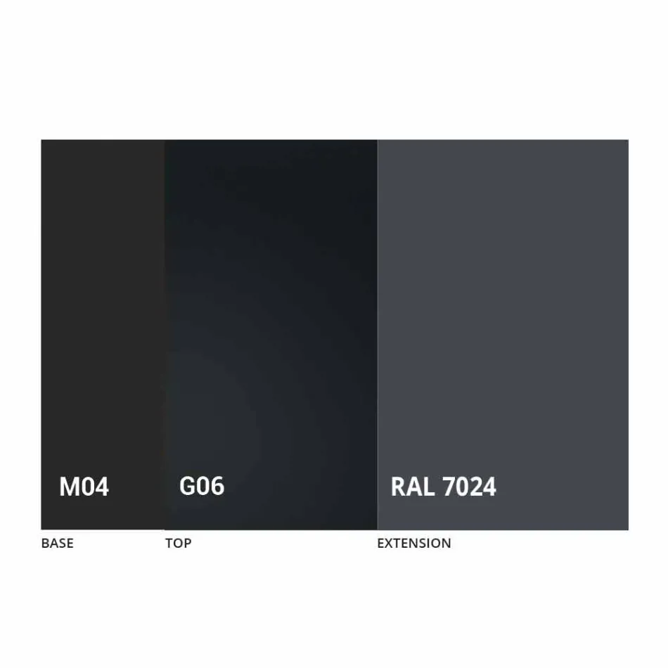 Masă extensibilă Până la 250 cm cu blat din sticlă Made in Italy - Pitagora Viadurini