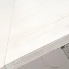 Masă extensibilă până la 255 cm din lemn și plexiglas fabricată în Italia - Elide Viadurini