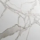 Masa extensibila pana la 280 cm din otel si sticla ceramica mata - Viterbo Viadurini