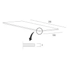 Masă extensibilă Până la 280 cm în Fenix Made in Italy, Prețioasă - Aresto Viadurini