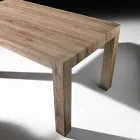 Masă extensibilă de până la 300 cm, un design modern, melamină Oky Viadurini