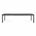 Masă extensibilă în design modern din aluminiu pentru casă în aer liber - Casper Viadurini