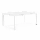 Masă extensibilă în design modern din aluminiu pentru casă în aer liber - Casper Viadurini