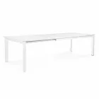 Masă extensibilă în design modern din aluminiu pentru casă în aer liber - Casper Viadurini