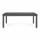 Masă extensibilă în design modern din aluminiu pentru casă în aer liber - Casper Viadurini