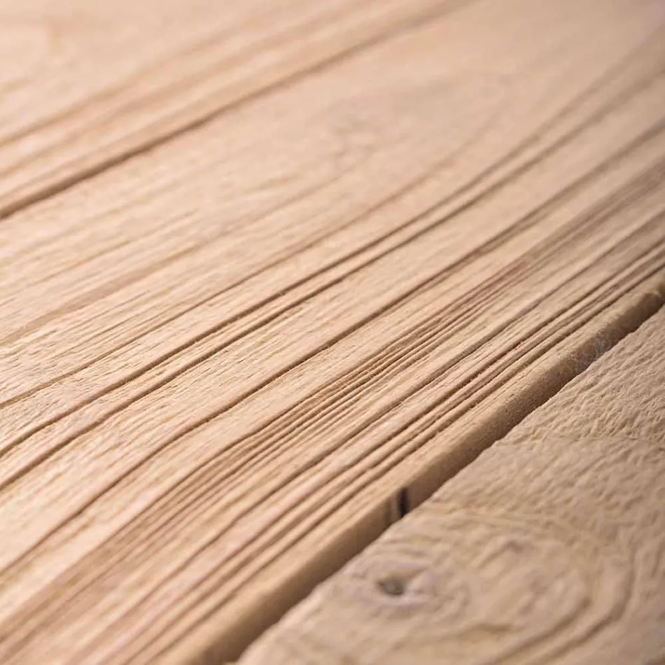 Masă extensibilă de amenajare a grădinii din lemn pentru 6 persoane Homemotion - Hunter Viadurini