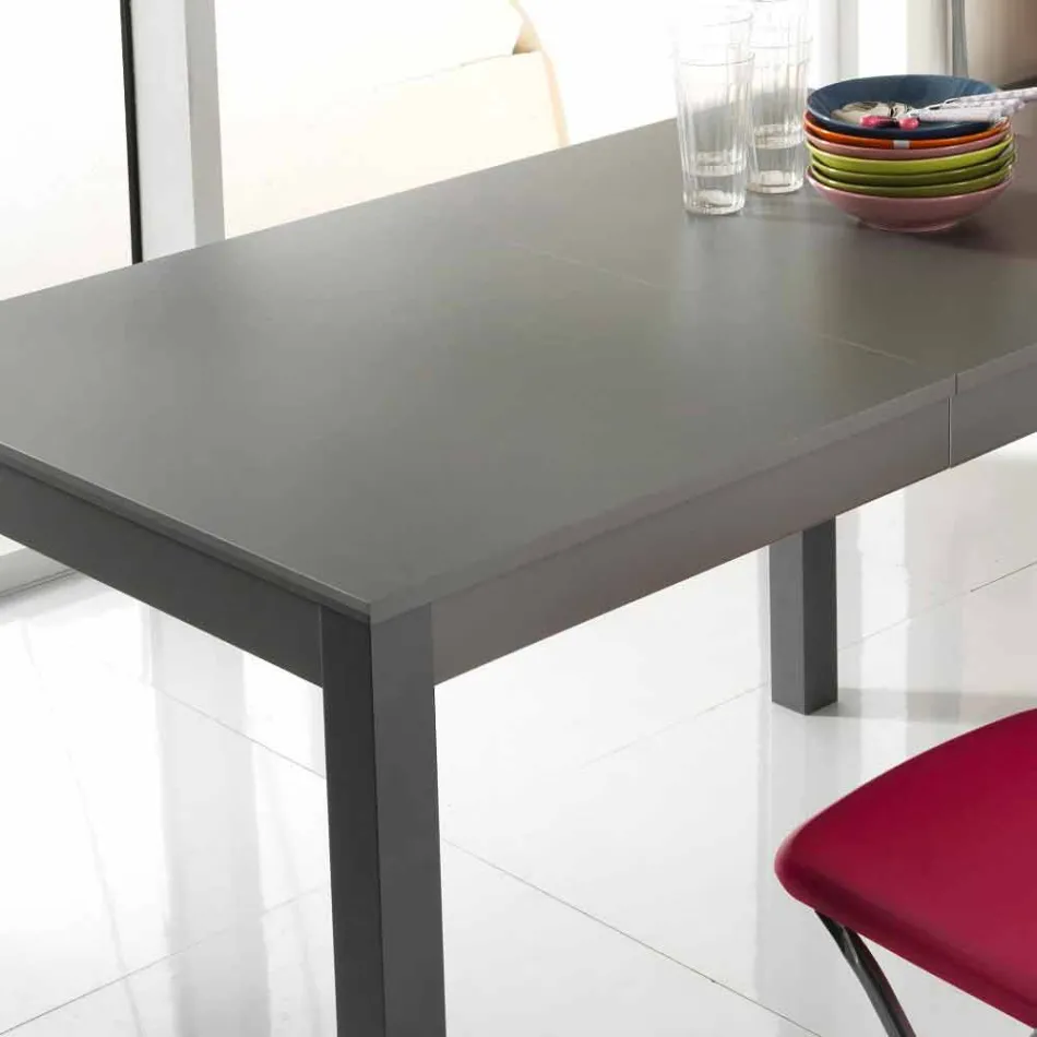 Masă extensibilă din lemn de fag made in Italia Tito Viadurini