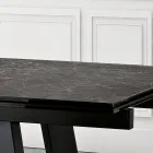 Masa extensibila din sticla ceramica cu 3 finisaje diferite Made in Italy - Tecna Viadurini