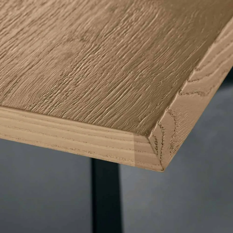Masă extensibilă din stejar Made in Italy - Zerba Viadurini