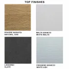 Masa moderna extensibila cu 14 locuri cu blat laminat Made in Italy - Ezzellino Viadurini