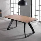 Extindere modernă cu picioare metalice, Villongo Viadurini