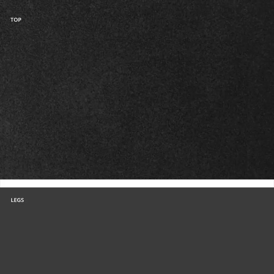 Masă extensibilă modernă cu vârf de gresie făcută în Italia, Erve Viadurini