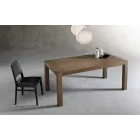 Modernă masă de lemn de frasin extinsă din Italia Parre Viadurini