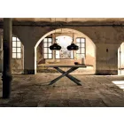 Masă extensibilă modernă din lemn de stejar Made in Italy - Oncino Viadurini