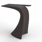 Design masă în aer liber H 100 cm, din polietilenă, Wing Vondom Viadurini