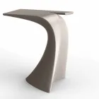 Design masă în aer liber H 100 cm, din polietilenă, Wing Vondom Viadurini
