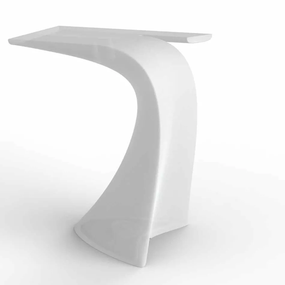 Design masă în aer liber H 100 cm, din polietilenă, Wing Vondom Viadurini