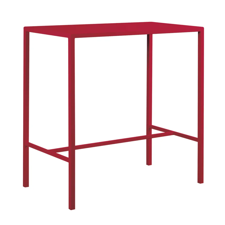 Masa inalta de gradina din otel galvanizat Made in Italy - Vesna Viadurini