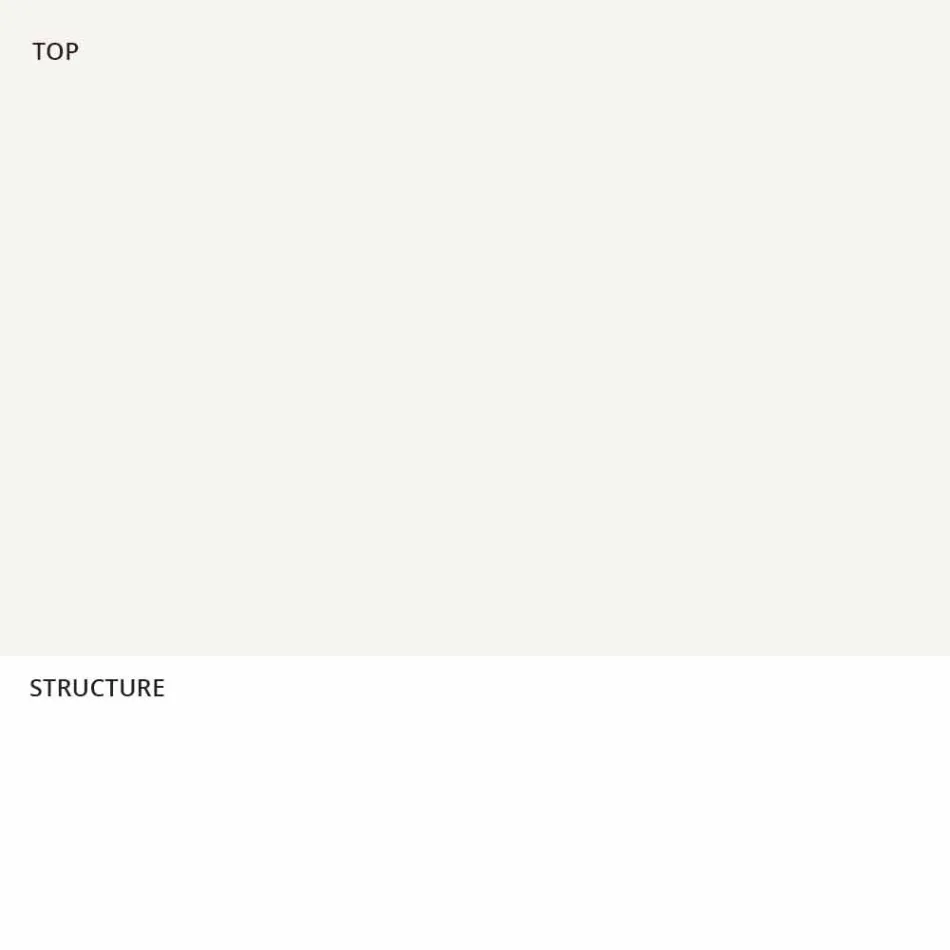 Masă înaltă din polietilenă cu blat rotund Hpl Fabricat în Italia - Tinuccia Viadurini